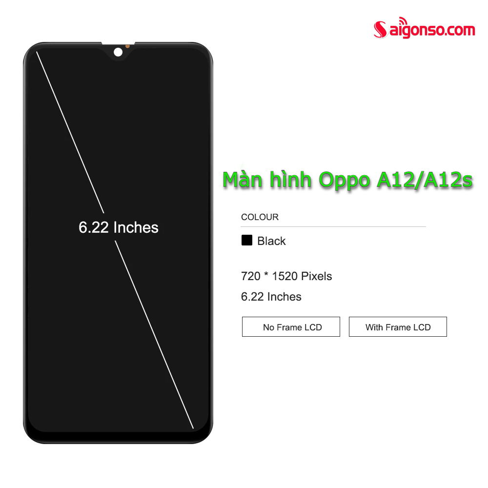 màn hình oppo A12/A12s